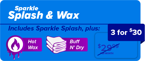 Sparkle Splash and Wax